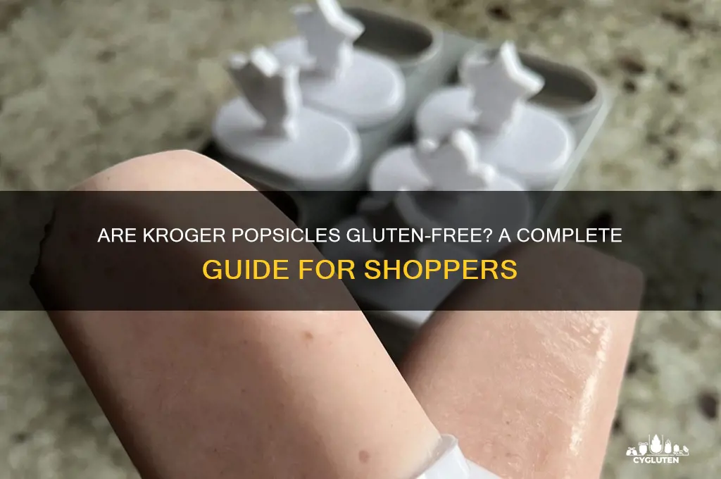 are kroger popsicles gluten free