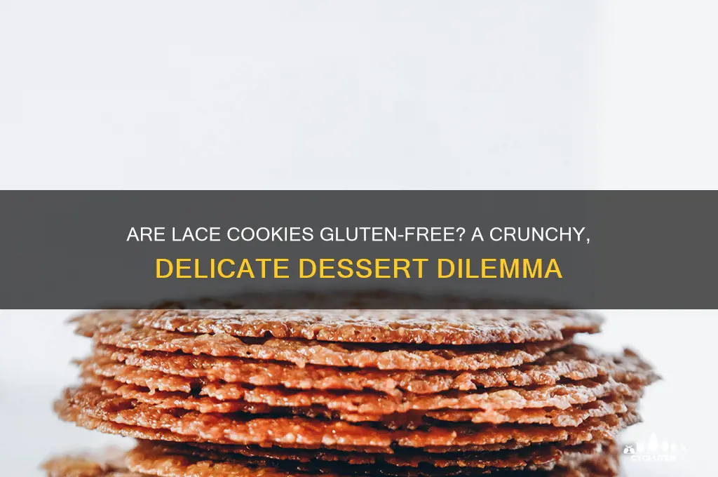 are lace cookies gluten free