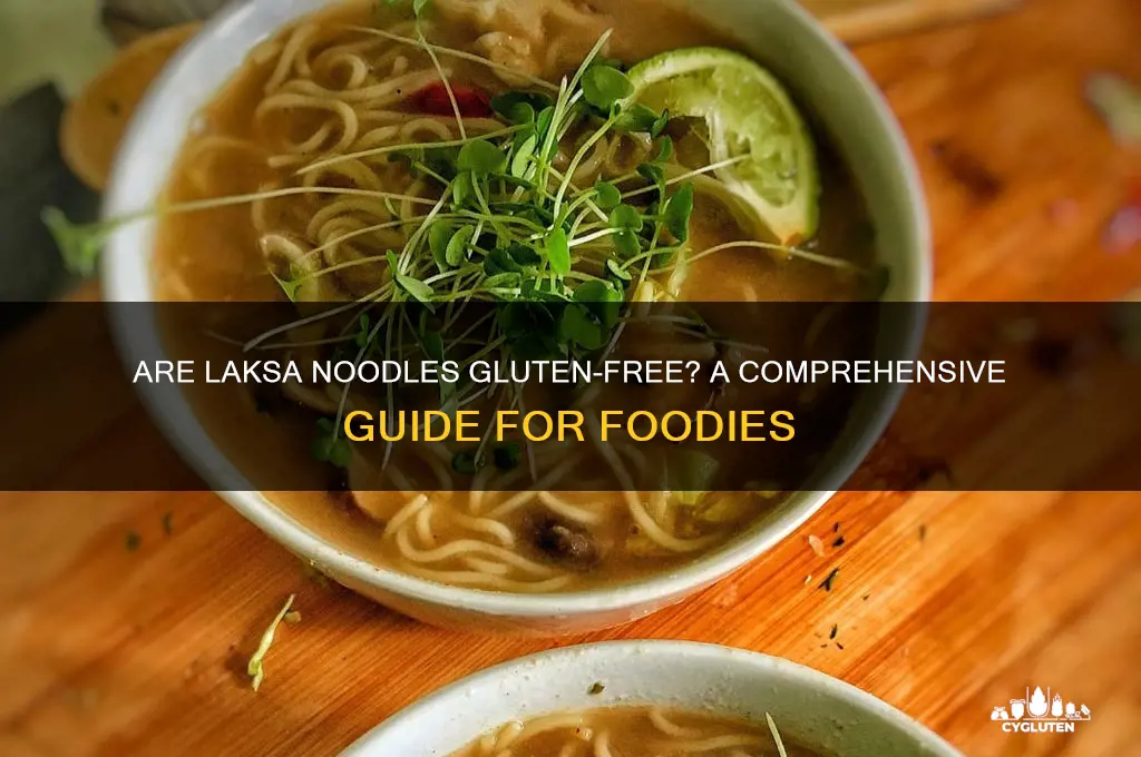are laksa noodles gluten free