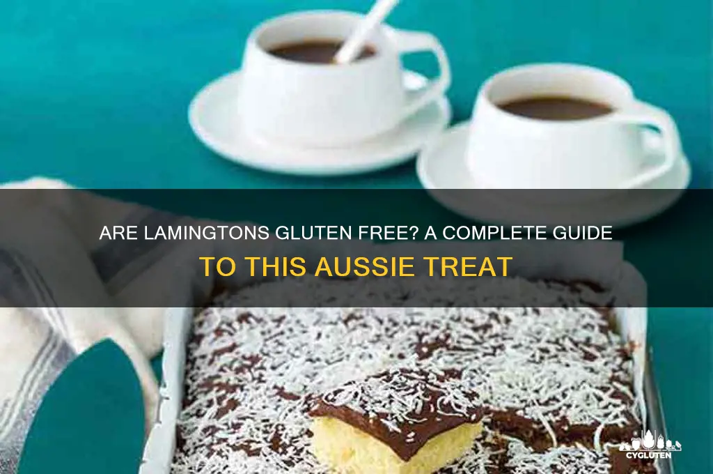 are lamingtons gluten free