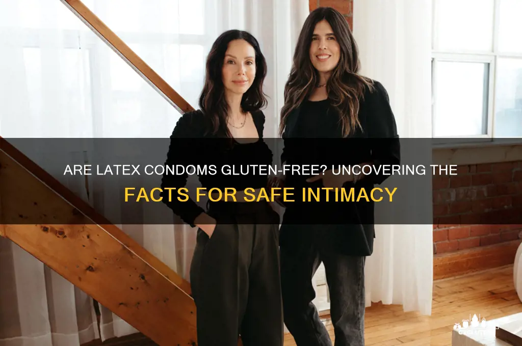 are latex condoms gluten free