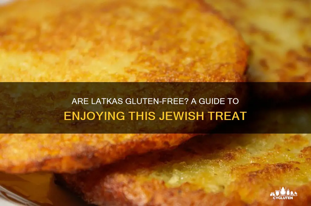 are latkas gluten free