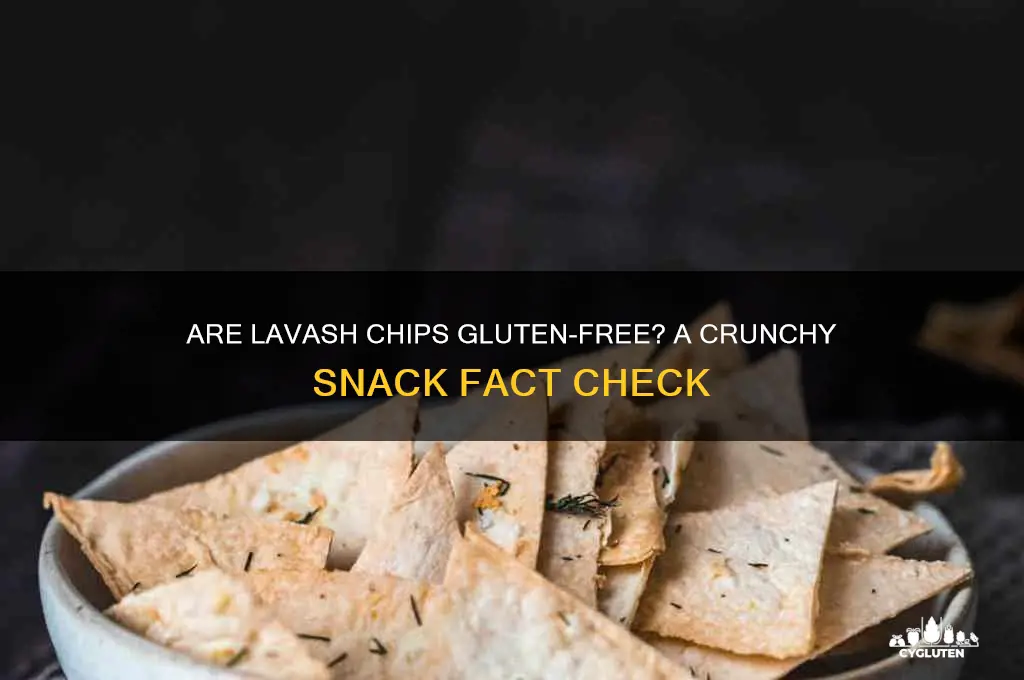 are lavash chips gluten free