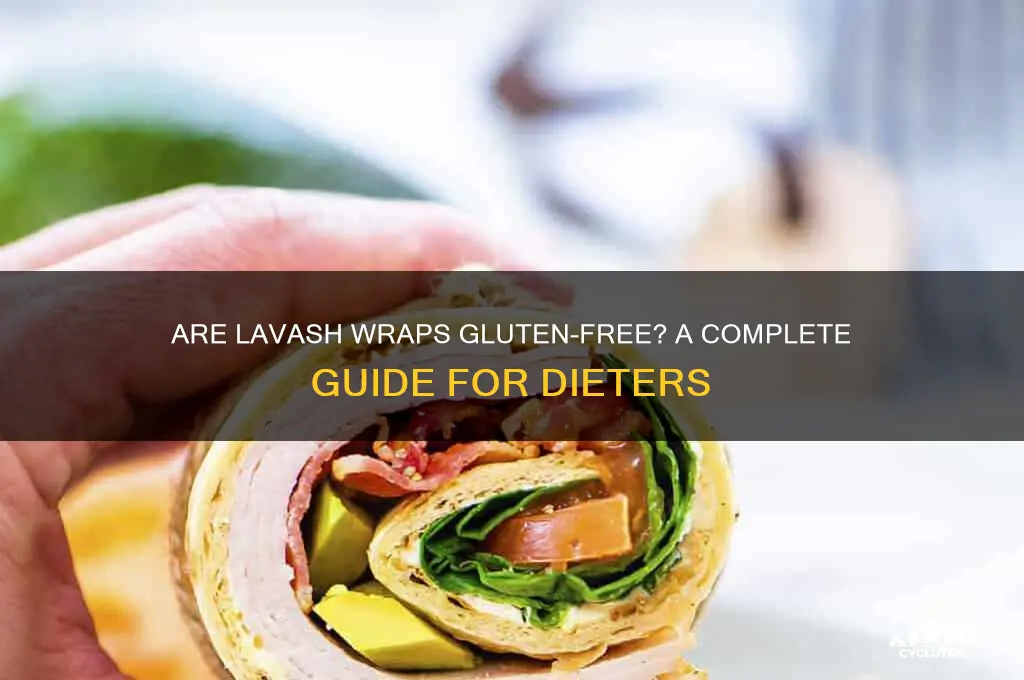 are lavash wraps gluten free