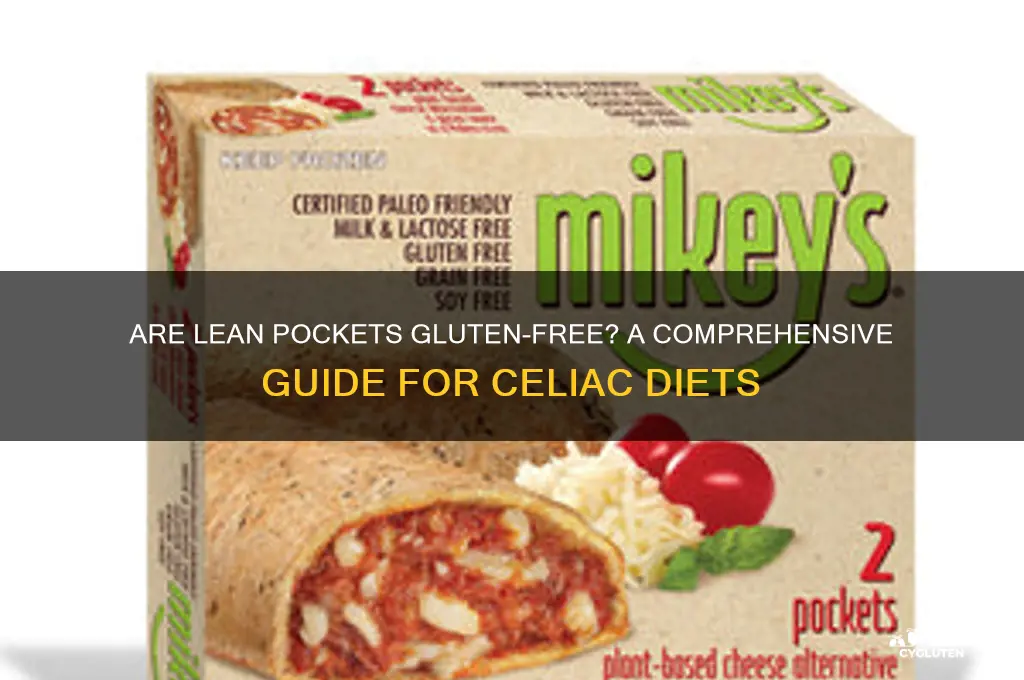 are lean pockets gluten free
