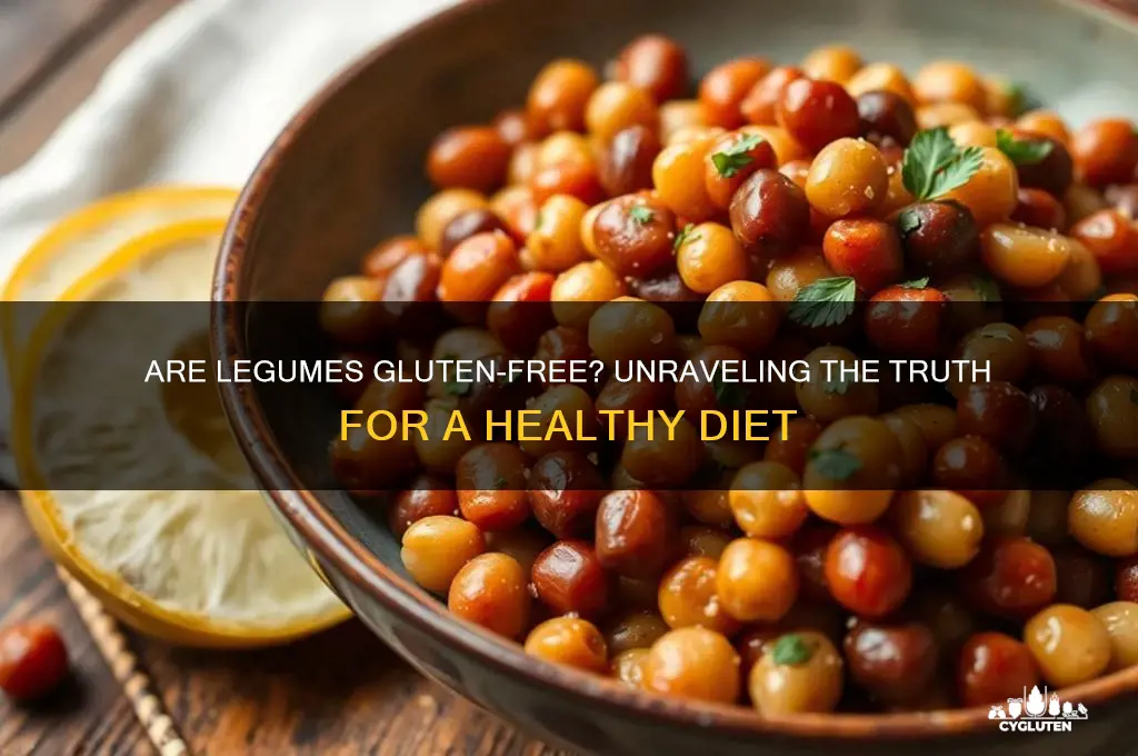are legumes gluten free