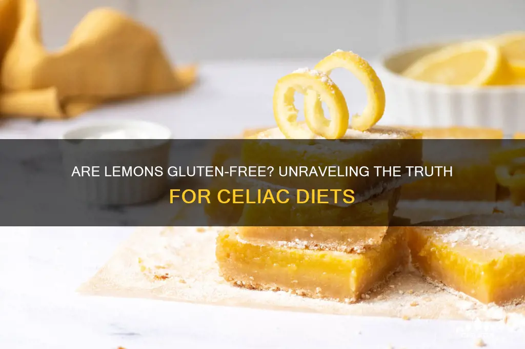 are lemon gluten free