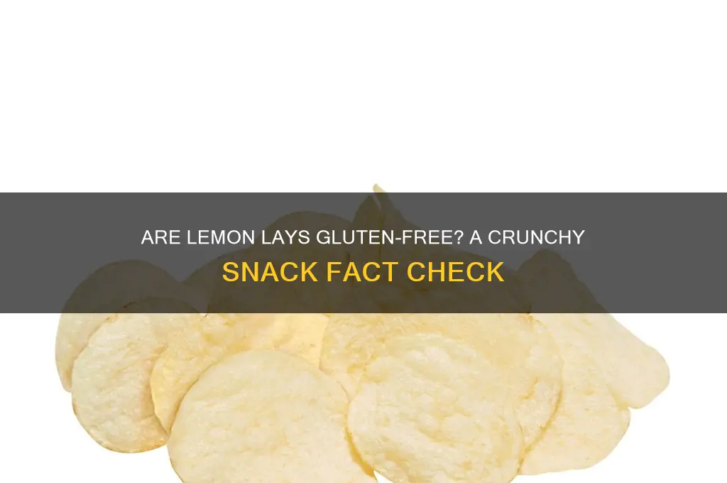 are lemon lays gluten free