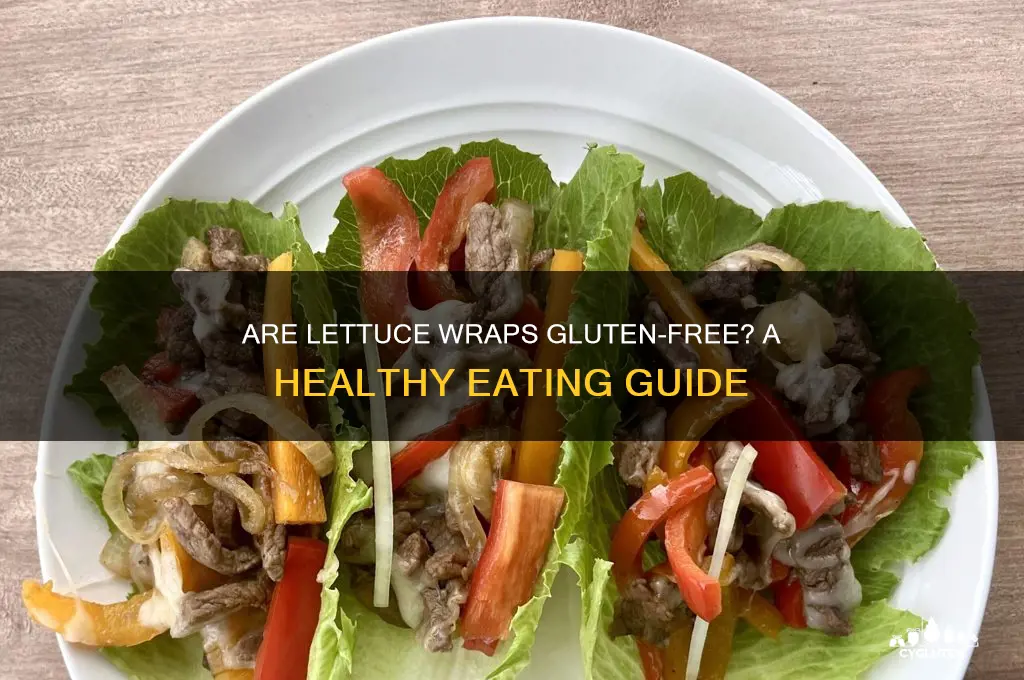are lettuce wraps gluten free