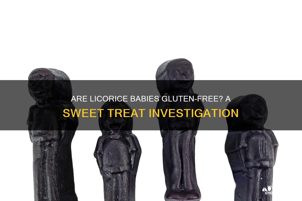 are licorice babies gluten free