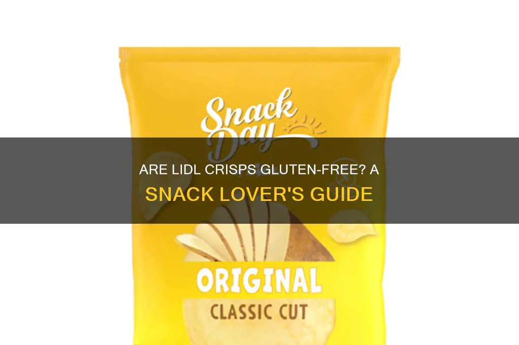 are lidl crisps gluten free