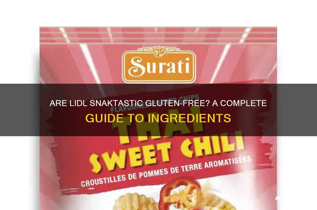 are lidl snaktastic gluten free