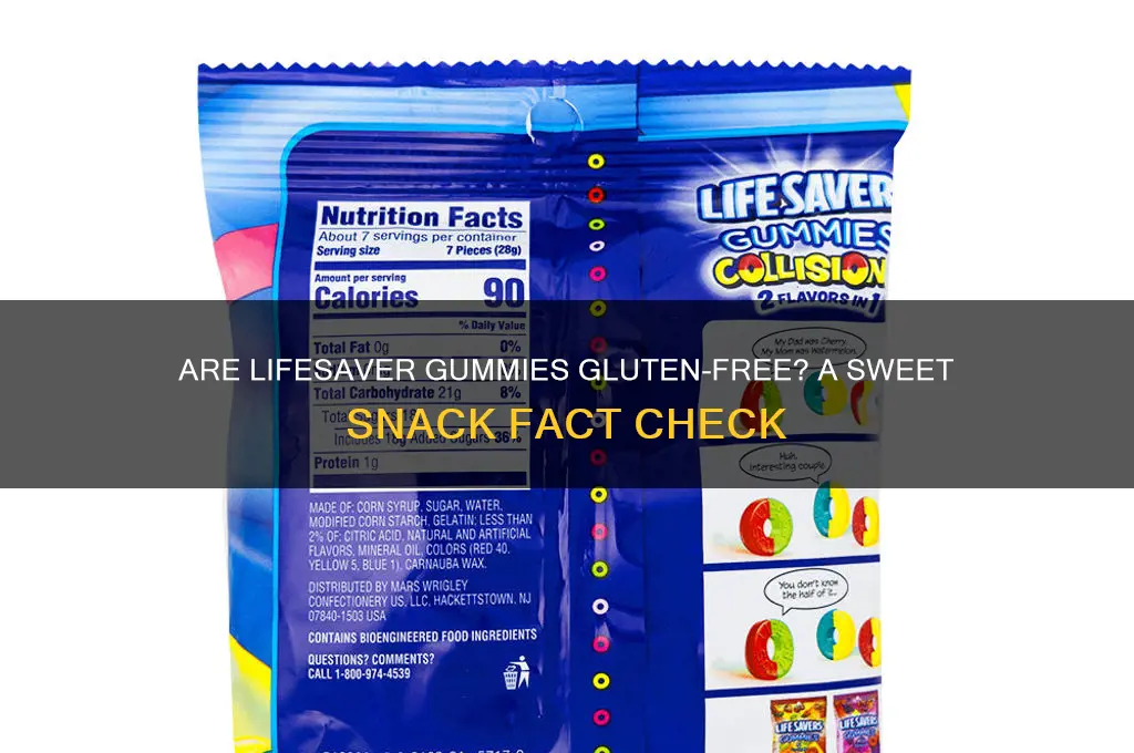 are lifesaver gummies gluten-free