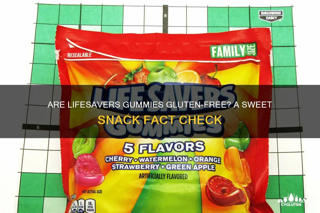 are lifesavers gummies gluten free