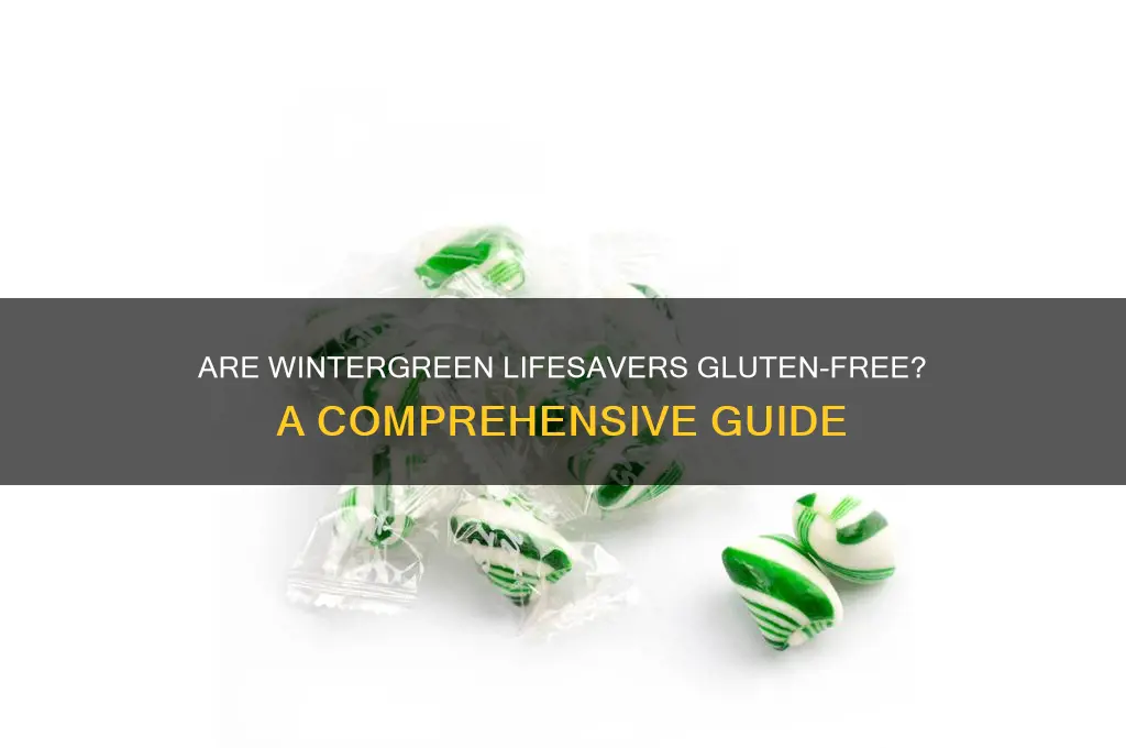 are lifesavers wintergreen gluten free