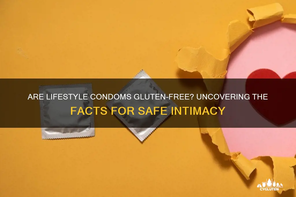 are lifestyle condoms gluten free