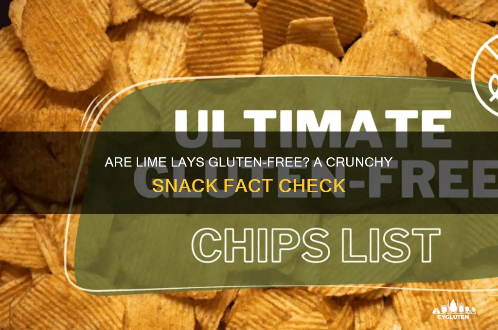 are lime lays gluten free