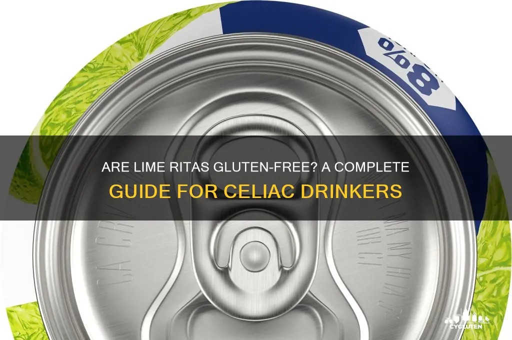 are lime ritas gluten free