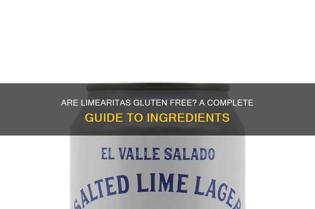 are limearitas gluten free