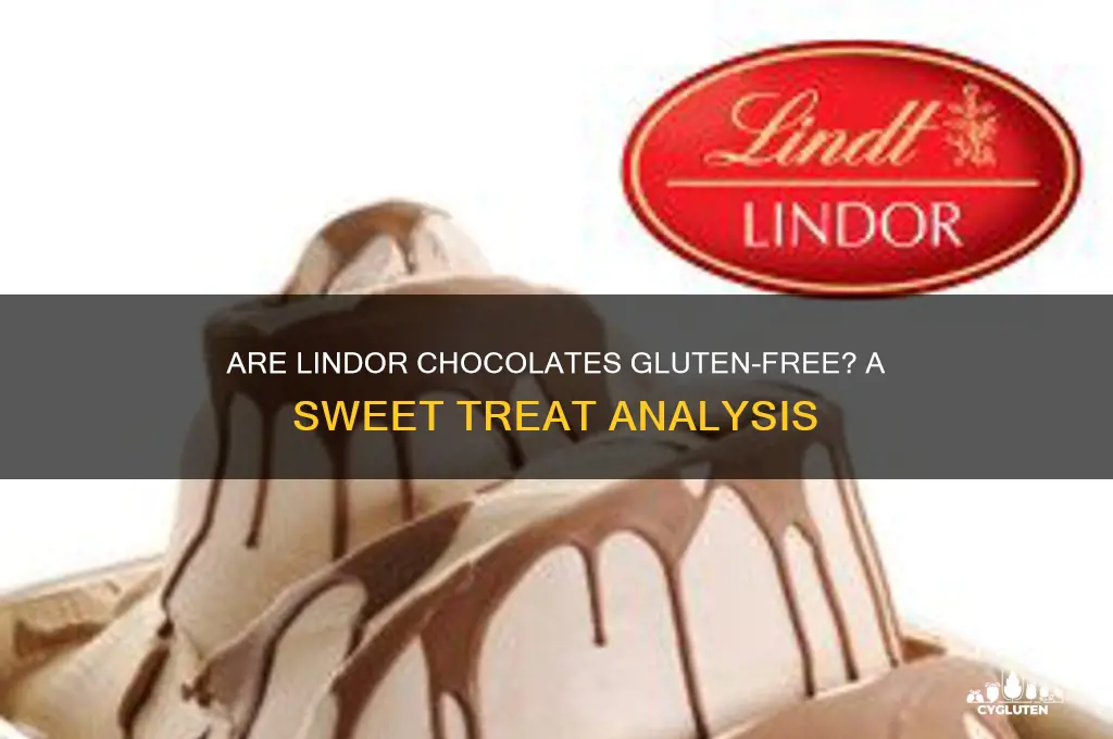 are lindors gluten free