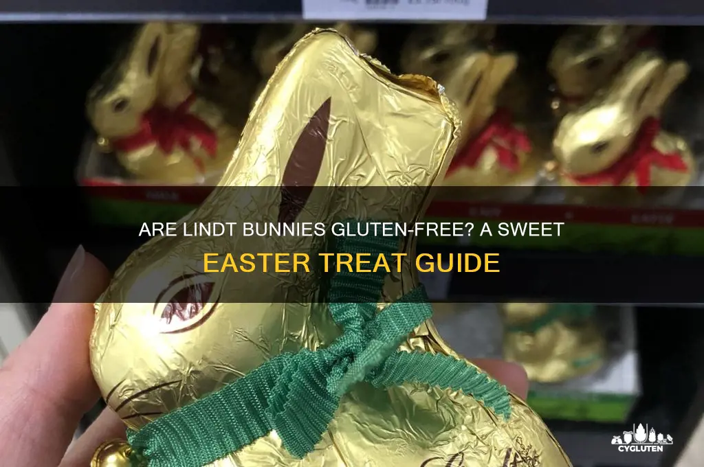 are lindt bunnies gluten free