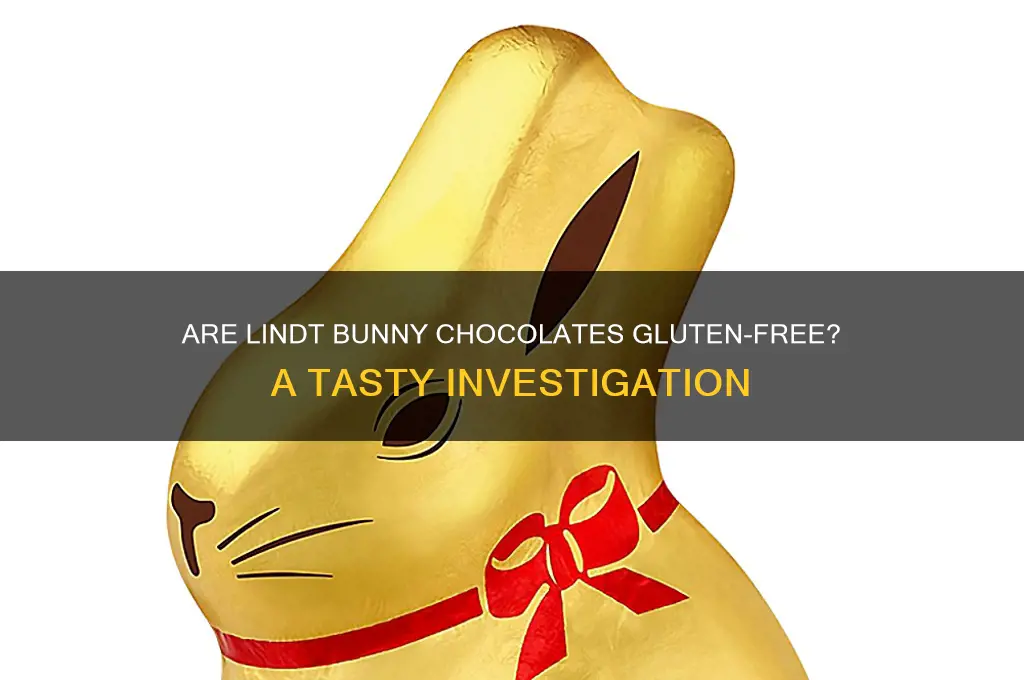 are lindt bunny gluten free