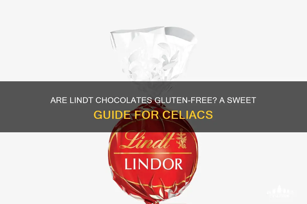 are lindt chocs gluten free