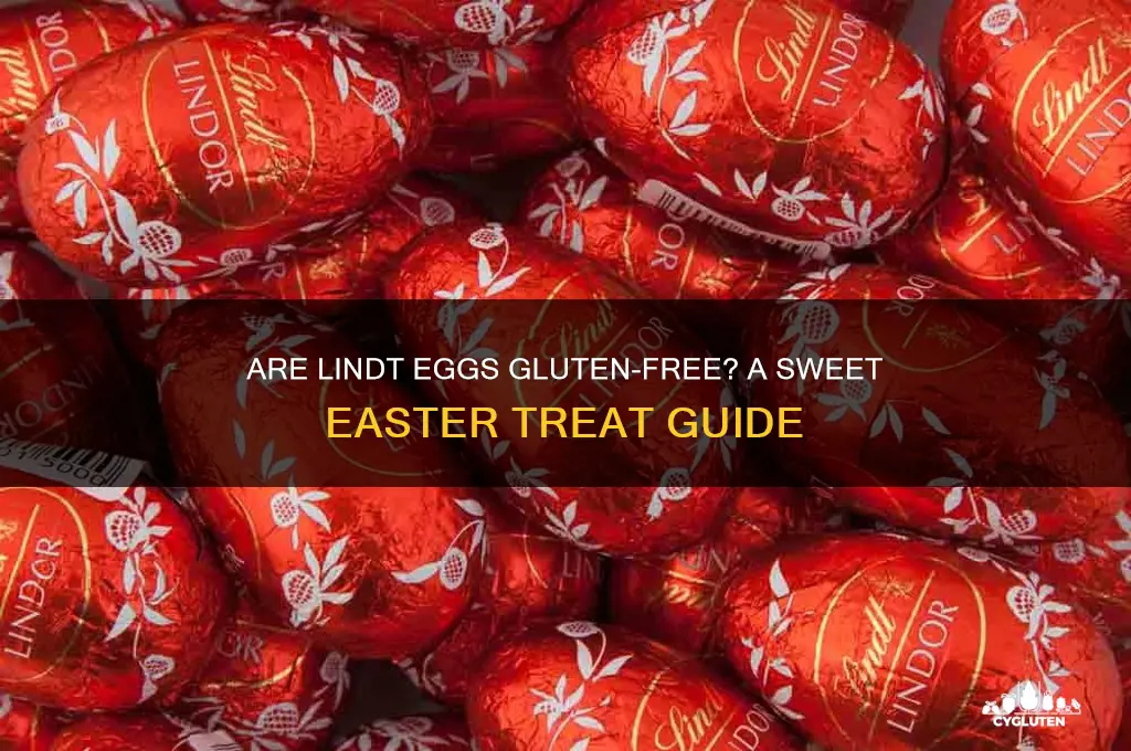 are lindt eggs gluten free