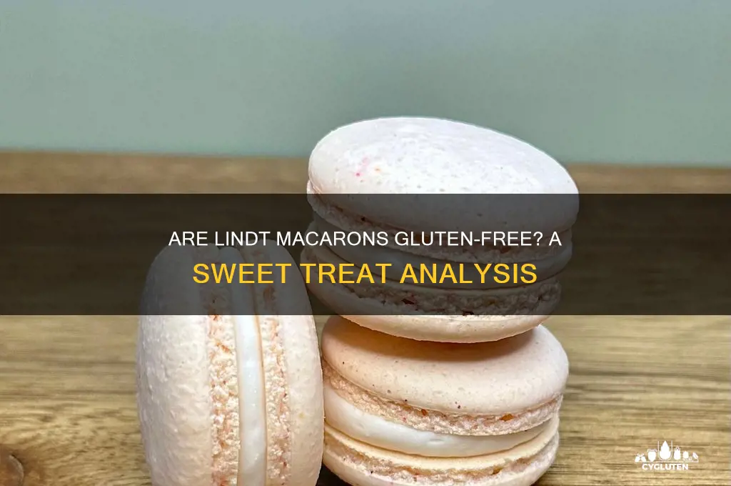 are lindt macarons gluten free