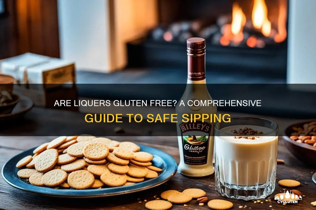 are liquers gluten free