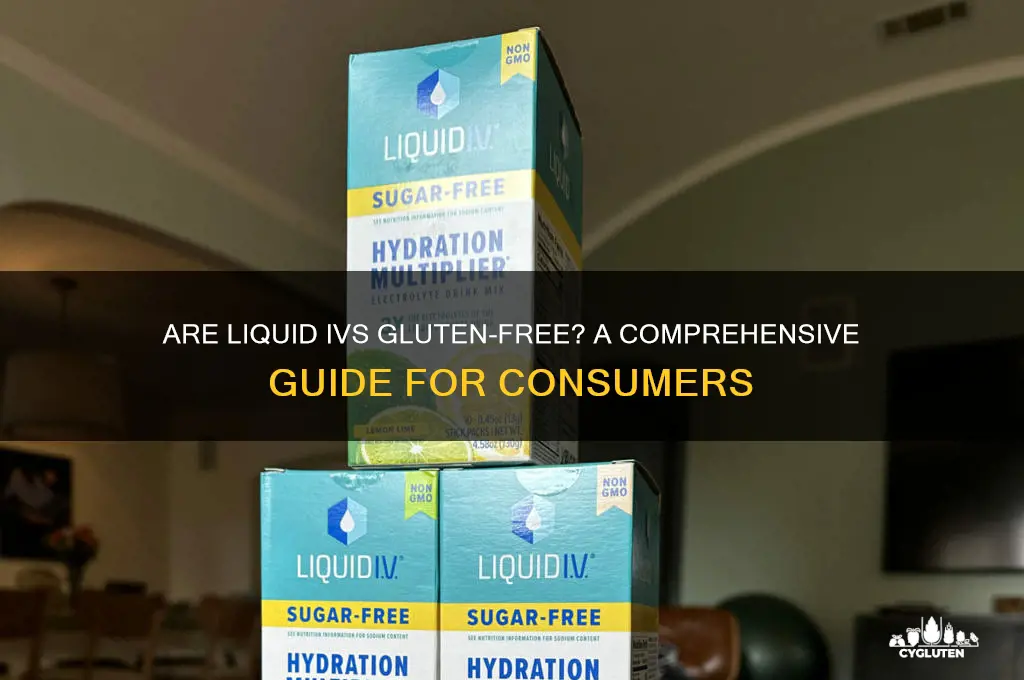 are liquid ivs gluten free