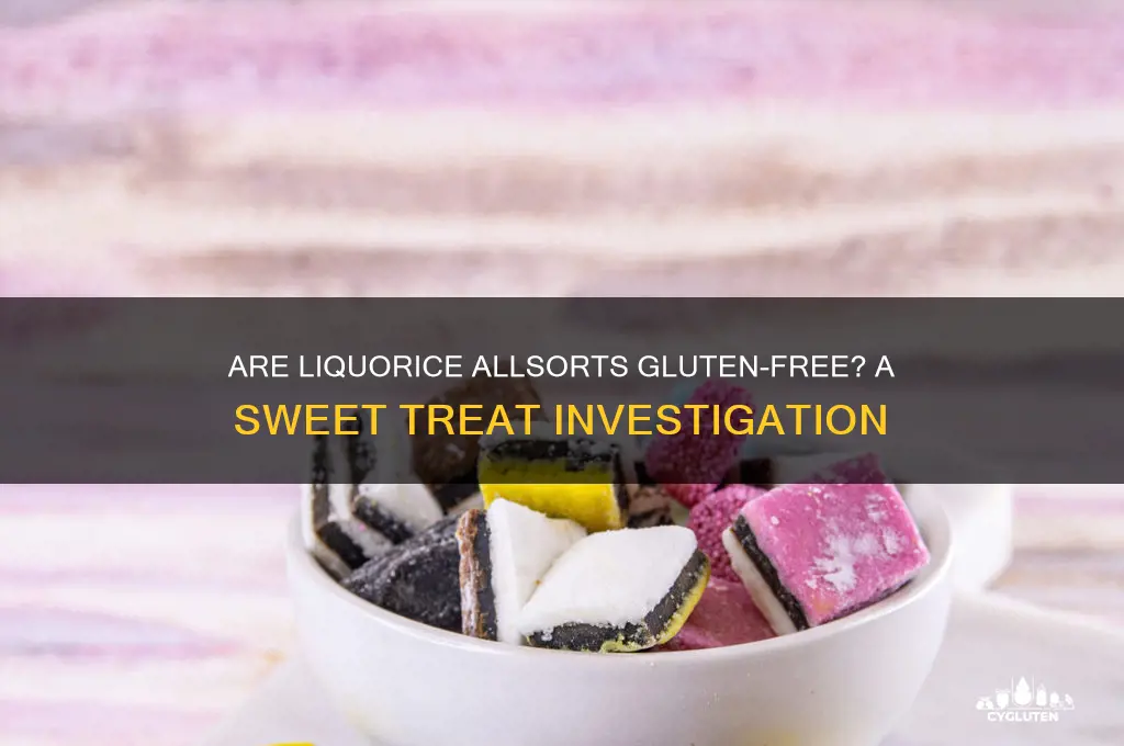 are liquorice allsorts gluten free