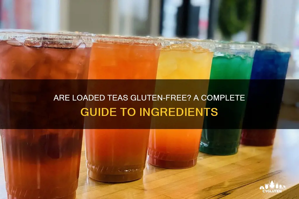 are loaded teas gluten free