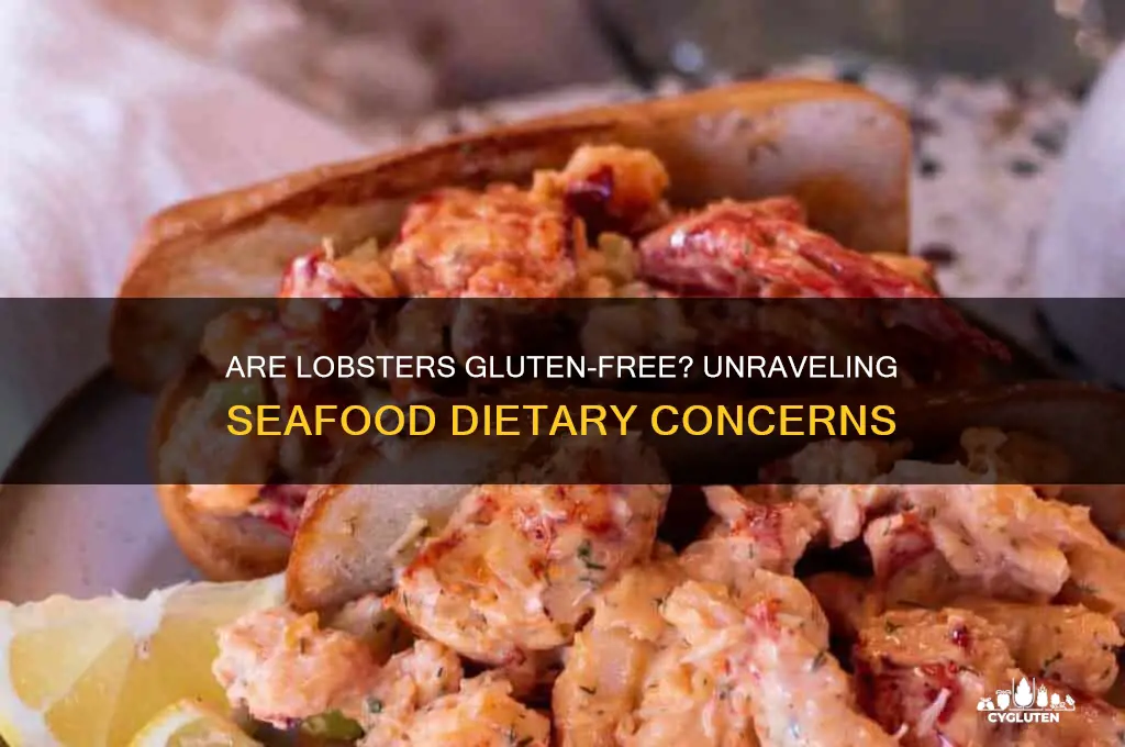 are lobsters gluten free