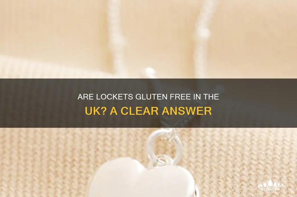 are lockets gluten free uk