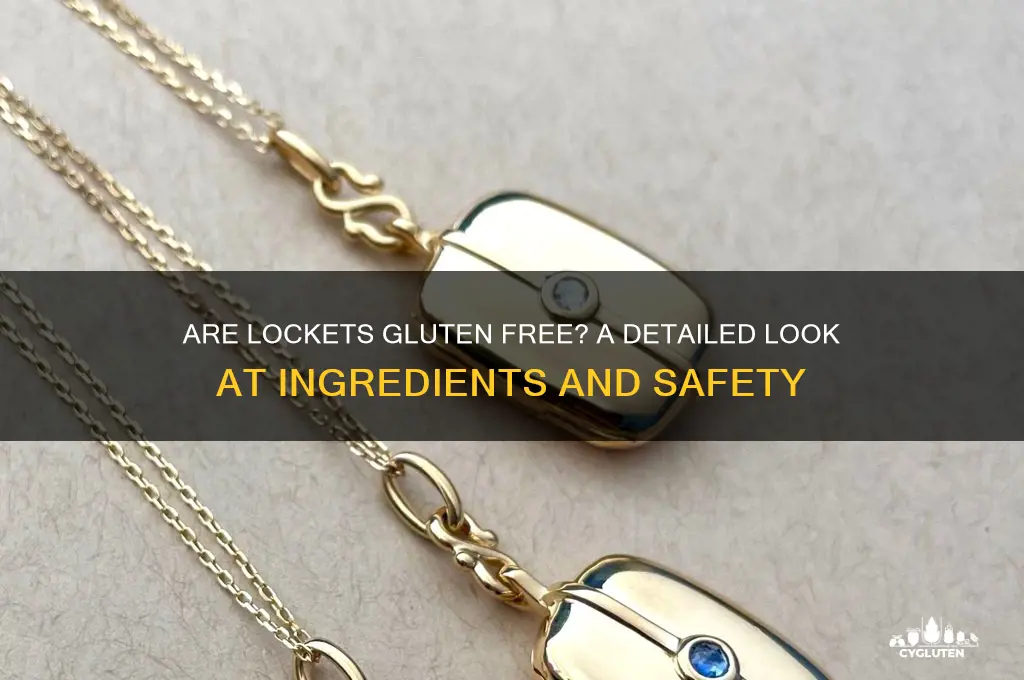 are lockets gluten free