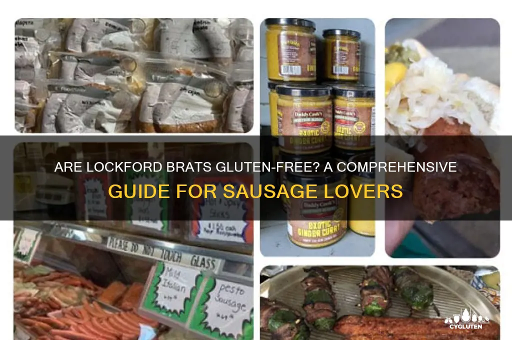 are lockford brats gluten free