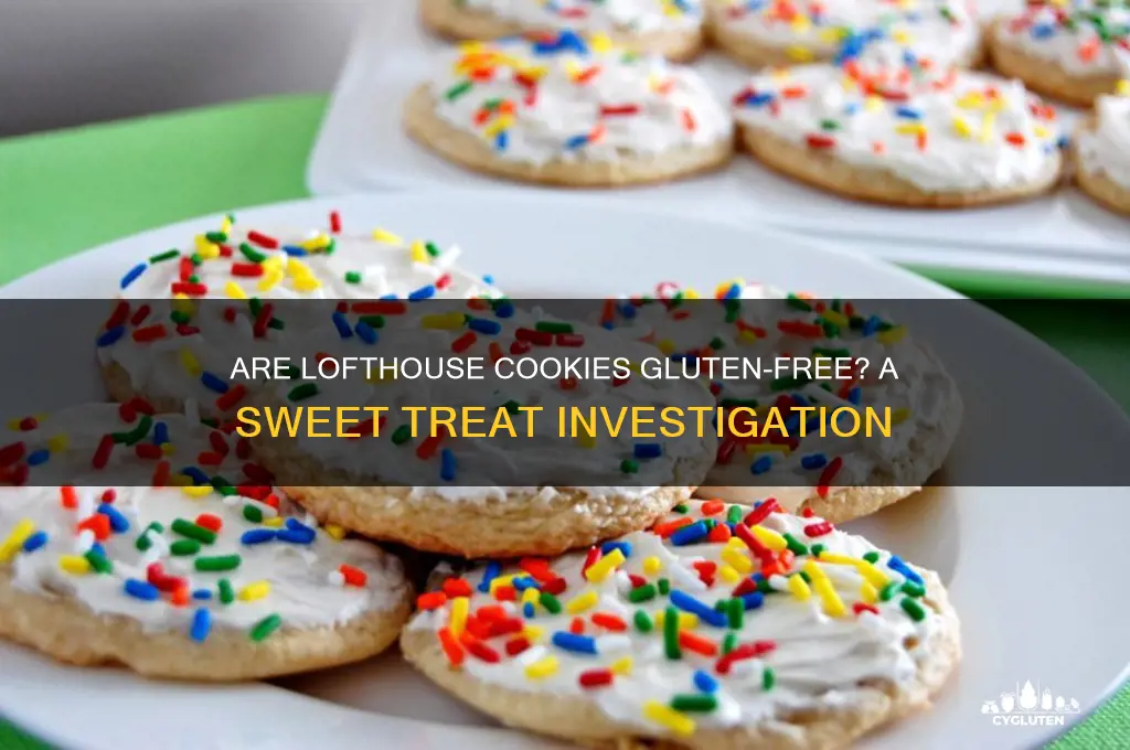 are lofthouse cookies gluten free