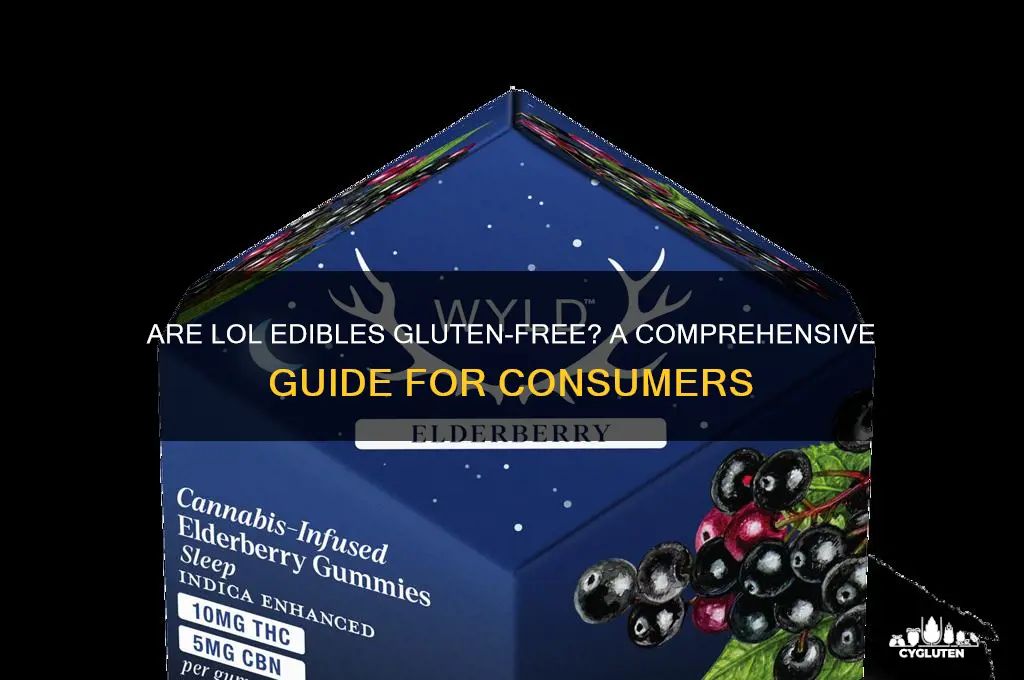 are lol edibles gluten free