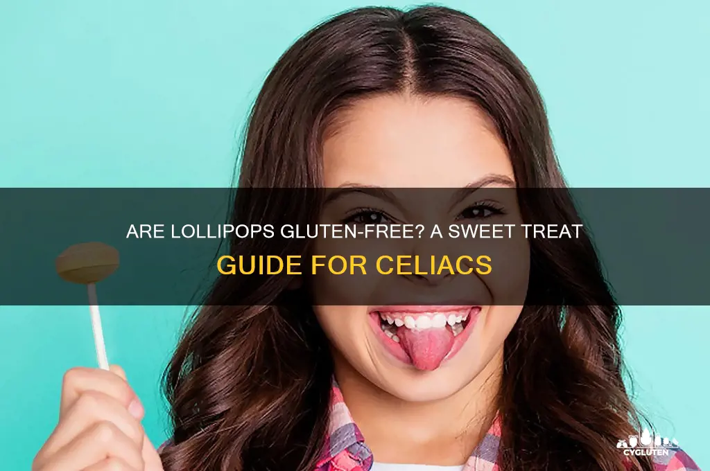 are lolipops gluten free