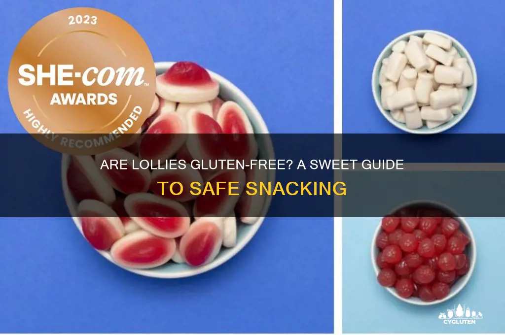 are lollies gluten free