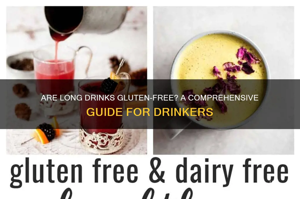 are long drinks gluten free