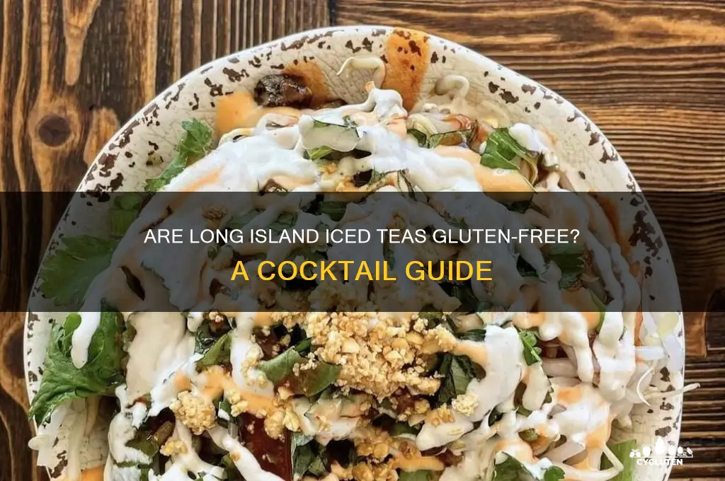 are long islands gluten free