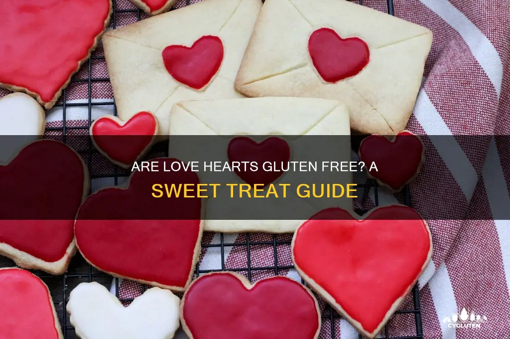 are love hearts gluten free