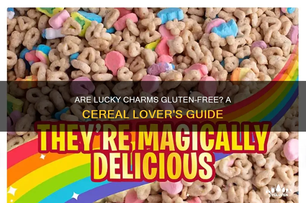are lucky chrms gluten free