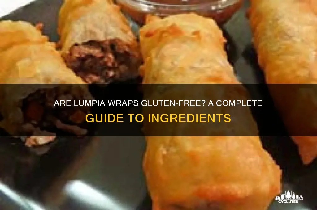 are lumpia wraps gluten free
