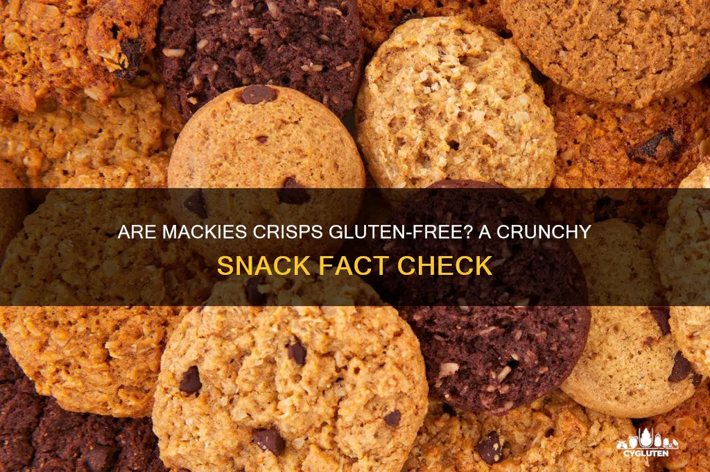 are mackies crisps gluten free