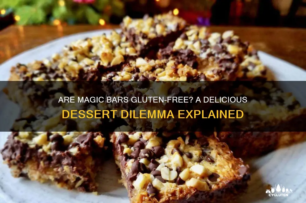 are magic bars gluten free
