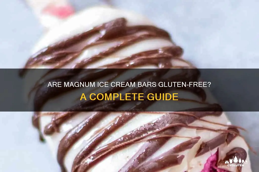 are magnum gluten free