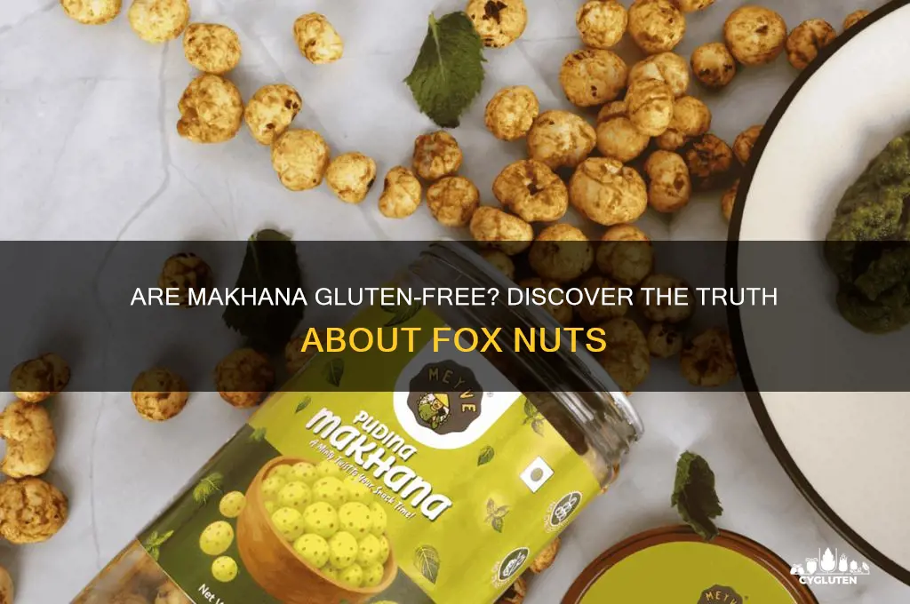 are makhana gluten free